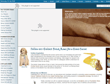 Tablet Screenshot of landofpuregold.com